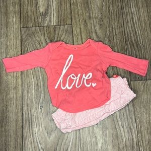NB outfit set- baby girl